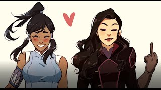 Bittersweet Korrasami Comic Dub The Legend of Korra Comic Dub [upl. by Fornof]