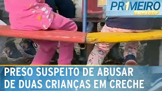 Suspeito de abusar de duas crianças em creche é preso  Primeiro Impacto 080224 [upl. by Blanc]