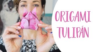 FÚJD FEL Kislányommal Origami Tulipánt készítünk  INSPIRACIOKHU  Csorba Anita [upl. by Martie]