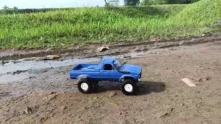 RC CAR ADVENTURE OFFROAD WPL C24 JEEP TRUCK 4WD Chrisone983 [upl. by Cila314]