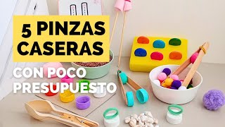 5 PINZAS PARA NIÑOS  ACTIVIDADES  Desarrolla su Motricidad Fina👌🏻✏️ [upl. by Zadoc]