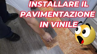 Come posare un pavimento vinilico adesivo installare un pavimento vinilico [upl. by Nalda828]