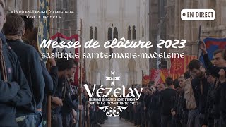 Messe de clôture du pèlerinage des routiers scouts dEurope à la basilique de Vézelay en direct [upl. by Tamma]