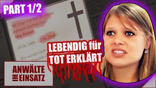 Halloween Special 12 Mias EIGENE TODESANZEIGE steht in der Zeitung  Anwälte im Einsatz SAT1 [upl. by Elleirbag408]