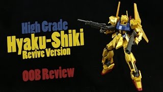 799  HGUC Hyaku Shiki Revive Version OOB Review [upl. by Yelyr]