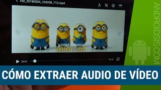 Cómo Extraer el Audio de un Video Sin Programas 2024 [upl. by Llerret823]