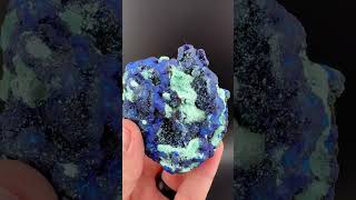 💎Available💎 Azurite with Malachite azurite malachite crystals minerals shortz [upl. by Hairakcaz133]