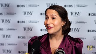 Tony Winner Shaina Taub Chats with Playbill After Winning Best Book and Best Score [upl. by Adnovad]