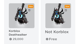 FINALLY Korblox Deathwalker [upl. by Clarkson]