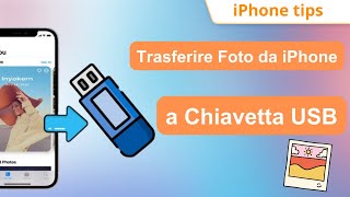 📸 2 Modi Come Trasferire Foto da iPhone a Chiavetta USB Flash Drive 2024 🚀 [upl. by Neelahtak74]