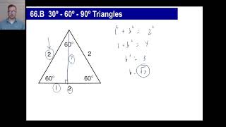 Saxon Math  Algebra 2 3rd Edition Lesson 66  Signs of Fractions 306090 Triangles [upl. by Lectra]