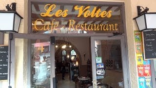 RESTAURANT LES VOLTES Castello dEmpuries GIRONA [upl. by Estis]