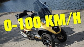 2019 Piaggio MP3 500 Sport Advanced 0100 KMH 060 MPH [upl. by Odnalor]