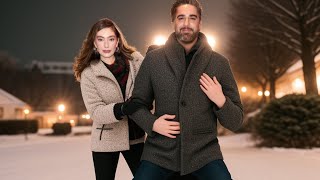 Neslihan Atagül and Kadir Doğulu Enjoy Snowfall Together [upl. by Sualkcin]