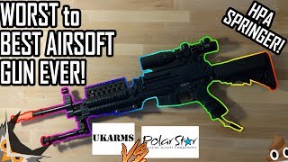 WORST to BEST UKARMS POLARSTAR LMG [upl. by Dorsman]