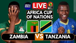 🔴ZAMBIA vs TANZANIA LIVE  AFCON 2024  Full Match LIVE Today [upl. by Arlin193]