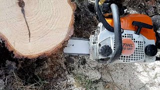 STIHL MS180 CHAINSAW [upl. by Milstone260]