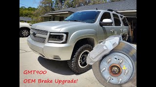 2010 Tahoe 2023 Silverado Front Brakes Upgrade [upl. by Rocca]