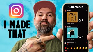 How to get your GIFs on Instagram comments [upl. by Nosliw]