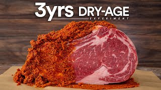 I dryaged STEAKS in 3 yrs PEPPERS and eat it [upl. by Eilujna]