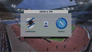 FIFA 22 Gameplay  Sampdoria vs Napoli [upl. by Bez]