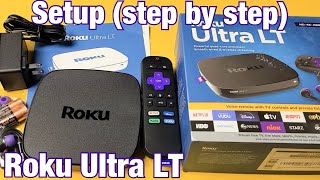 How to SetupConnect Roku Ultra LT Step by Step [upl. by Kenway]