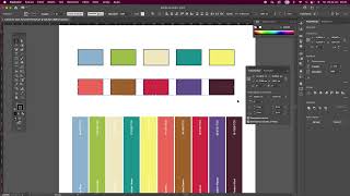 Cartela da cores digital NYC SS25  Pantone TCX Adobe Illustrator [upl. by Regen478]