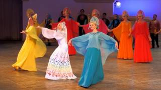 Curtain Call Of Russian “Beryozka” Dance Troupe [upl. by Xirtaeb148]