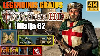 EP 37 STRONGHOLD CRUSADER  62 misija  Max greitis be pilies   4K 2160P [upl. by Rivard]