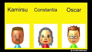 Wii Party Series Spin Off w Alfreds CPU Miis Pairings [upl. by Aihseket]