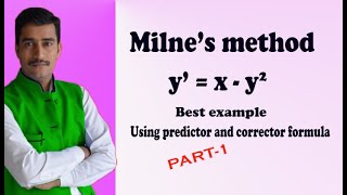 Milnes method simple and good examplePART1 [upl. by Olrac]