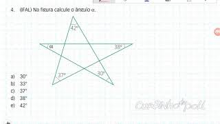 Mat B  Aula 09 Ex 4 Geometria Plana  Triângulos [upl. by Yenal]