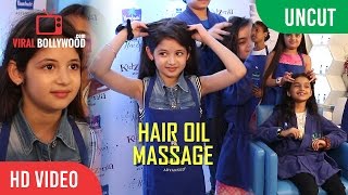 Cute Harshaali Malhotra Hair Spa With Shivansh Kotia Spandan Chaturvedi Ruhanika Dhawan [upl. by Marwin]