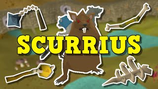 Scurrius The Rat King Boss Guide  INSANE Combat XP OSRS [upl. by Aihsyn874]