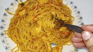 Spaghetti ki recipe made by food recipes 😍 [upl. by Nylrac]