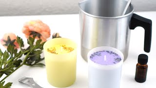 How to Make Candles at Home [upl. by Nowed226]