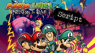 SCRIPT  Mario amp Luigi  Partners in Time 13 [upl. by Kinchen]