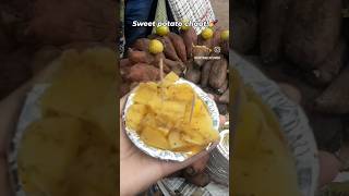 Sweet potato chart at sarojini market😋sarojinimarketdelhi [upl. by Pasahow]