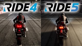 RIDE 4 vs RIDE 5  Direct Comparison [upl. by Loretta]