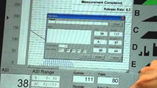 Arterial Stiffness Index test demonstration [upl. by Nosyk]