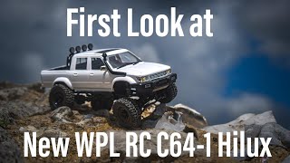 First Look at New WPL RC C641 Hilux [upl. by Belloir133]