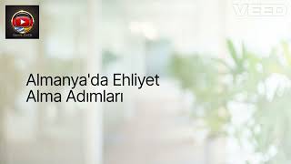 Almanyada Sıfırdan Ehliyet almak [upl. by Pierpont]