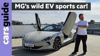 MG Cyberster 2025 review 100K electric convertible brings scissor doors to fight with BMW Z4 [upl. by Bowers]