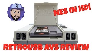 retroUSB AVS Review  NES in HD  RGT 85 [upl. by Lazos]