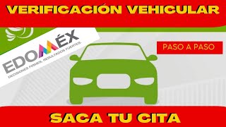 CITA VERIFICACIÓN VEHICULAR ESTADO DE MÉXICO  TRÁMITES ELECTRÓNICOS  MEDIO AMBIENTE [upl. by Rhonda114]