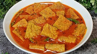 बेसन की बहुत ही स्वादिष्ट और आसान सरसों वाली सब्जी  Besan Sabzi Recipe  Besan Katli Sabji Recipe [upl. by Runkle721]