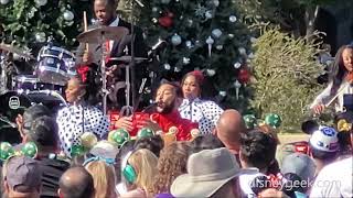 Disneyland John Legend Taping Disney Parks Holiday Special [upl. by Nikoletta]