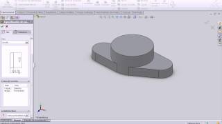 Solidworks 14 Operaciones de Barrenos y croquis [upl. by Aric]