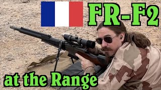 FRF2 French Sniper Rifle at the Range [upl. by Yrahca]