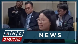 Senator Hontiveros questions nationality of Bamban Tarlac mayor Alice Guo  ANC [upl. by Brantley]